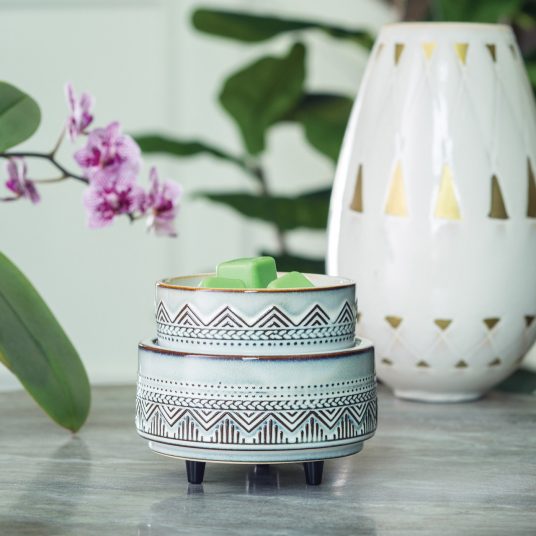 LATTICE 2-in-1 CANDLE & WAX WARMER