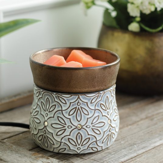 LATTICE 2-in-1 CANDLE & WAX WARMER