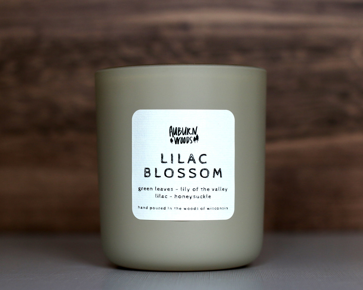 LILAC BLOSSOM CANDLE (BLUSH/CREAM)