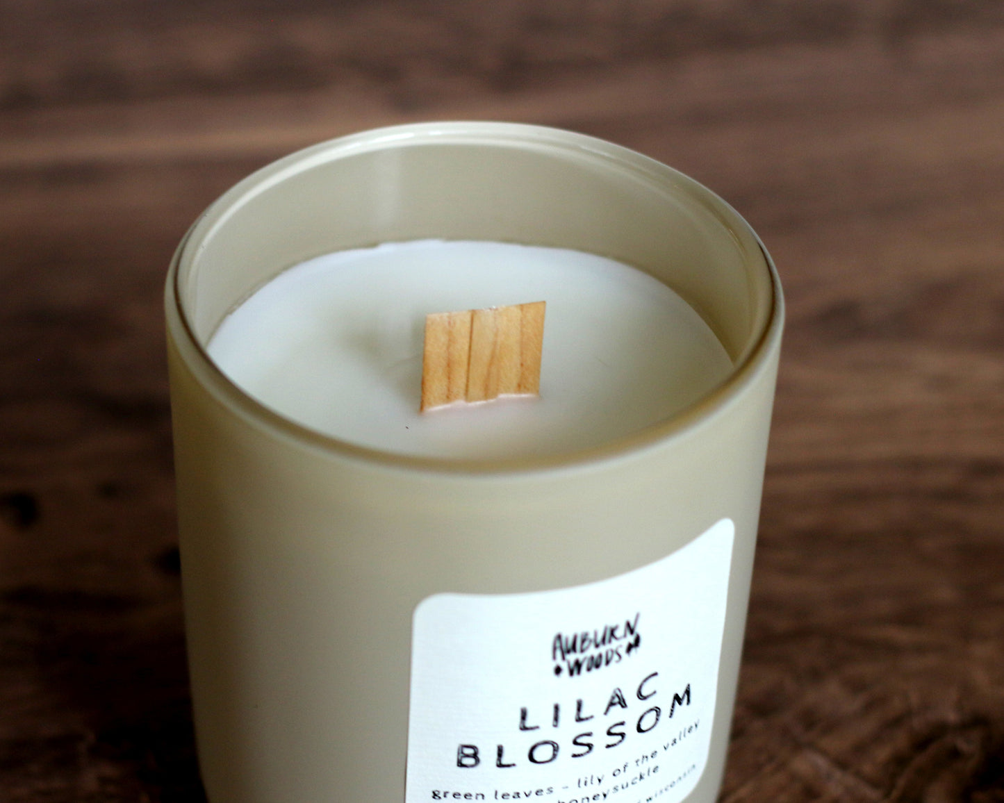 LILAC BLOSSOM CANDLE (BLUSH/CREAM)