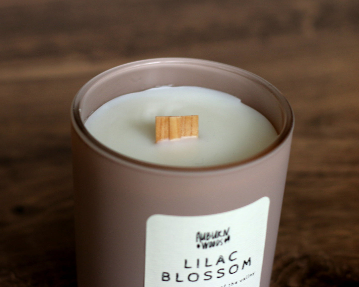 LILAC BLOSSOM CANDLE (BLUSH/CREAM)