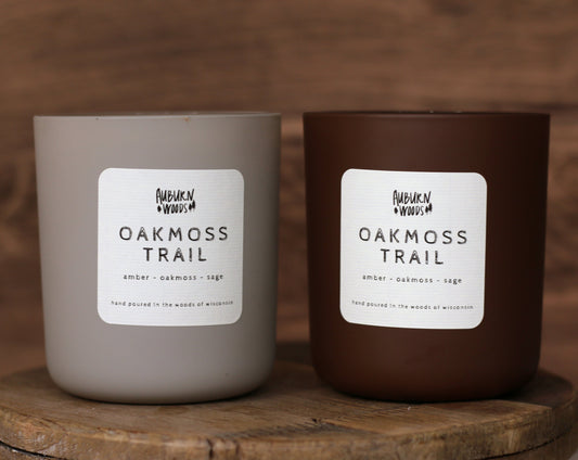 OAKMOSS TRAIL - LARGE WOODEN WICK