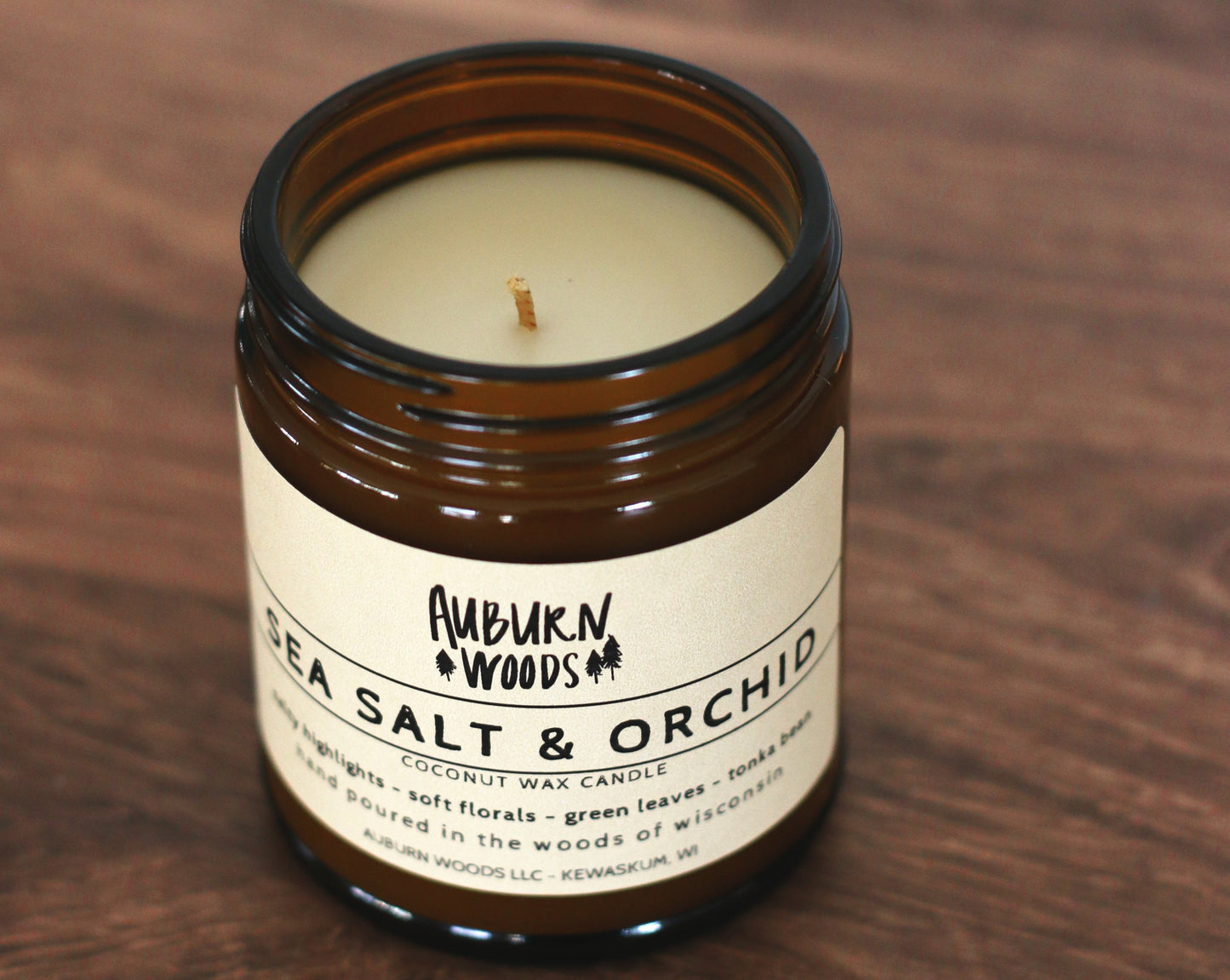 SEA SALT & ORCHID CANDLE