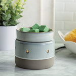 GLAZED STONE CANDLE & WAX MELT WARMER