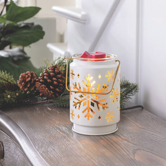 SNOWFLAKE VINTAGE BULB WARMER