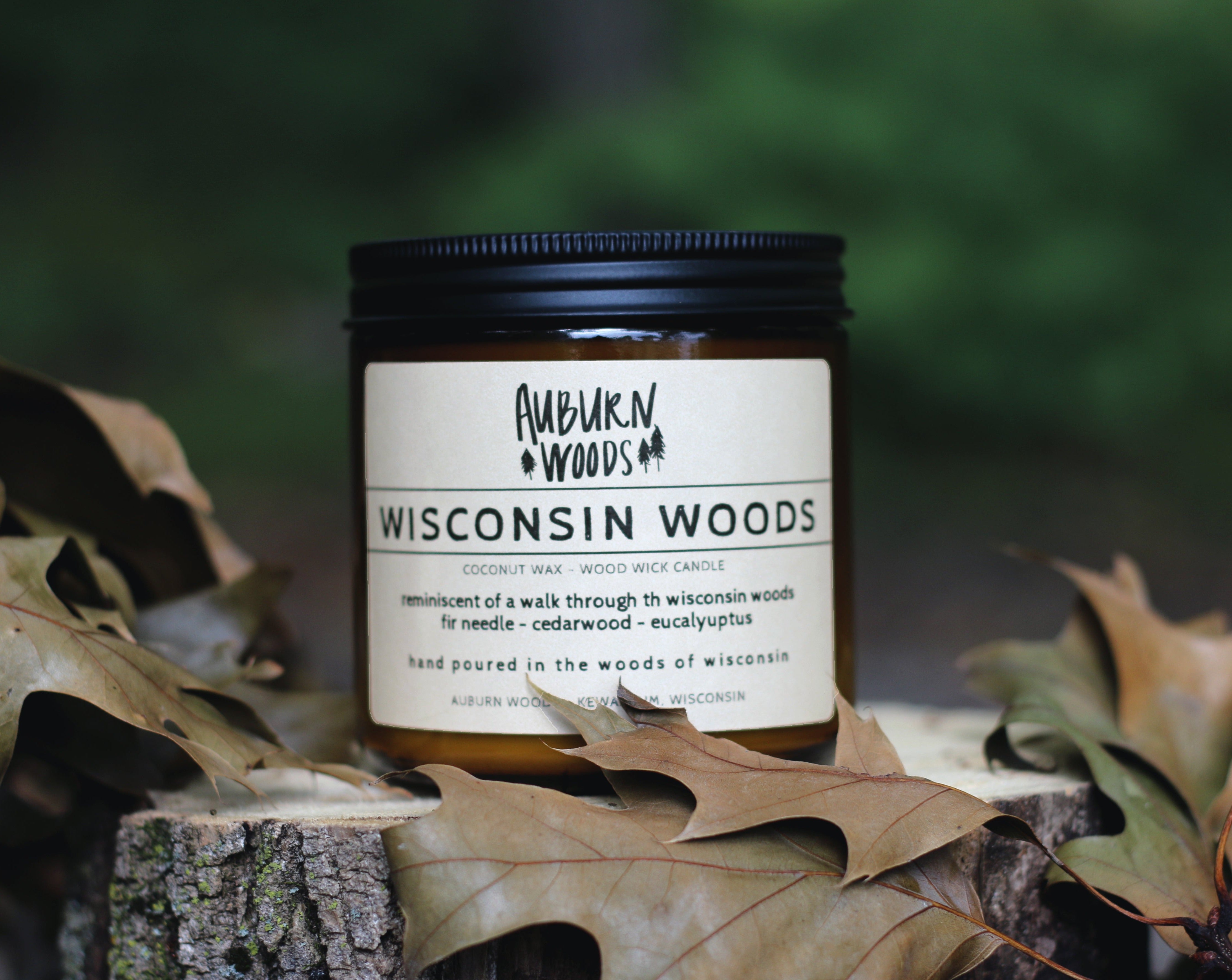 WISCONSIN WOODS CANDLE – Auburn Woods LLC