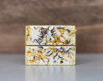 -LEMON & LAVENDER GOAT MILK SOAP