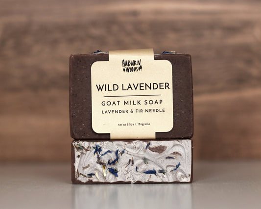 WILD LAVENDER GOAT MILK SOAP