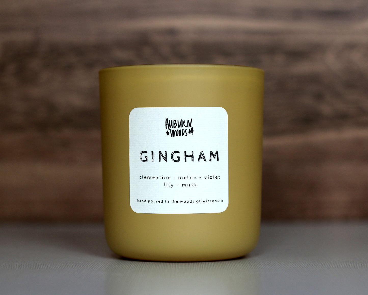 GINGHAM CANDLE