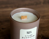 LILAC BLOSSOM CANDLE (BLUSH/CREAM)
