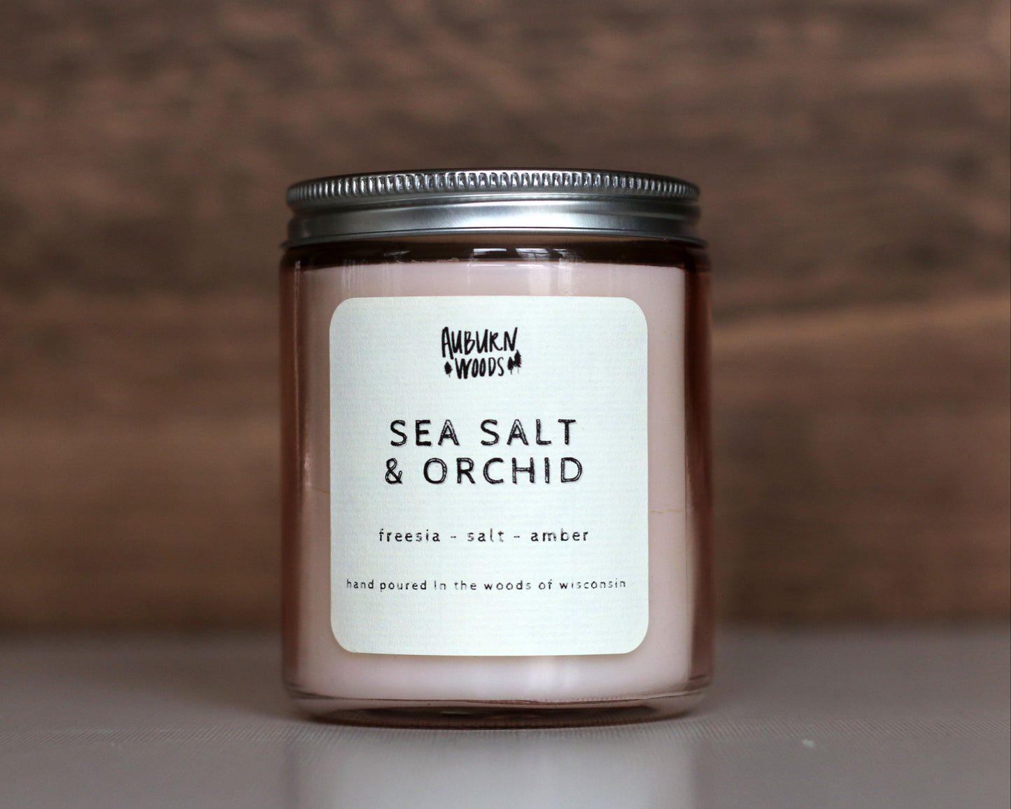 SEA SALT & ORCHID (petal pink jar)