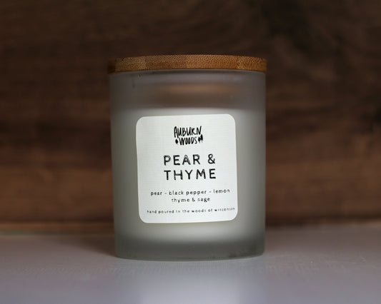 PEAR & THYME CANDLE