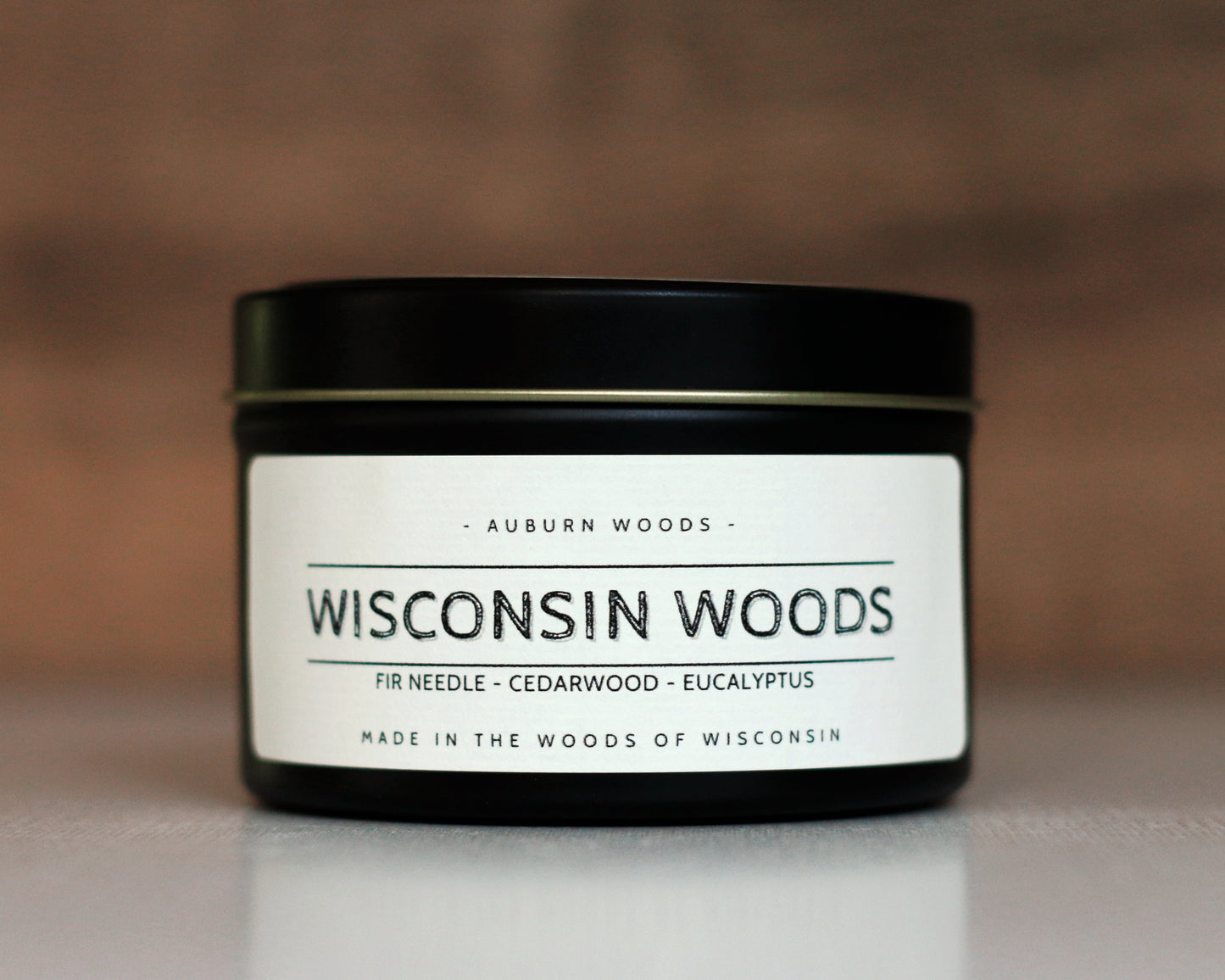 WISCONSIN WOODS TIN