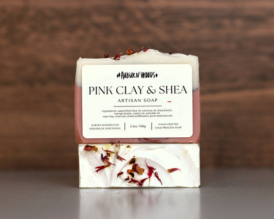 PINK CLAY & SHEA SOAP