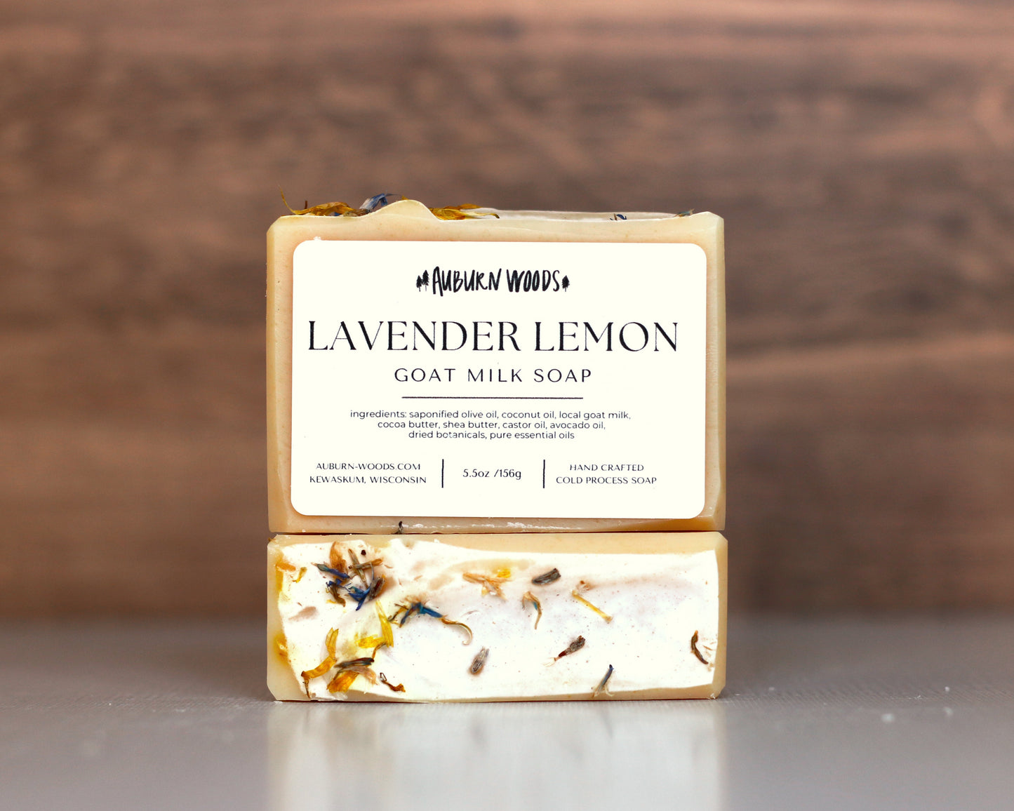 LAVENDER LEMON GOAT MILK SOAP