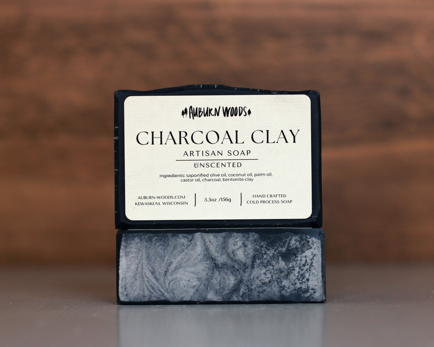 CHARCOAL & CLAY UNSCENTED SOAP