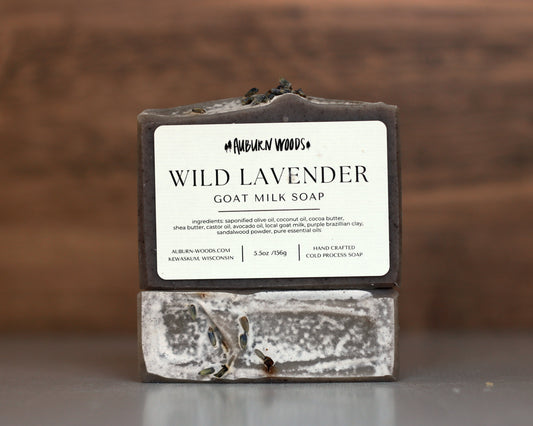 WILD LAVENDER GOAT MILK SOAP