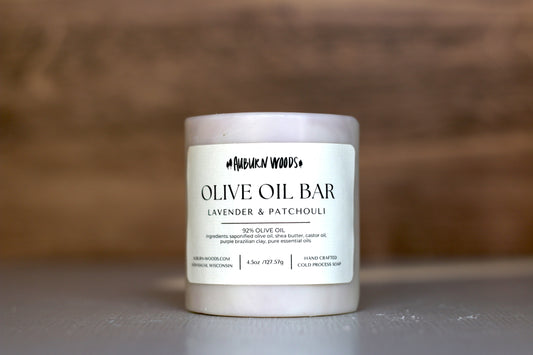 OLIVE OIL BAR - LAVENDER & PATCHOULI