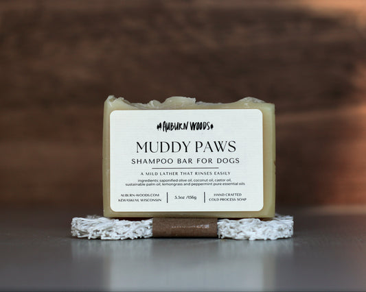 MUDDY PAWS DOG SOAP