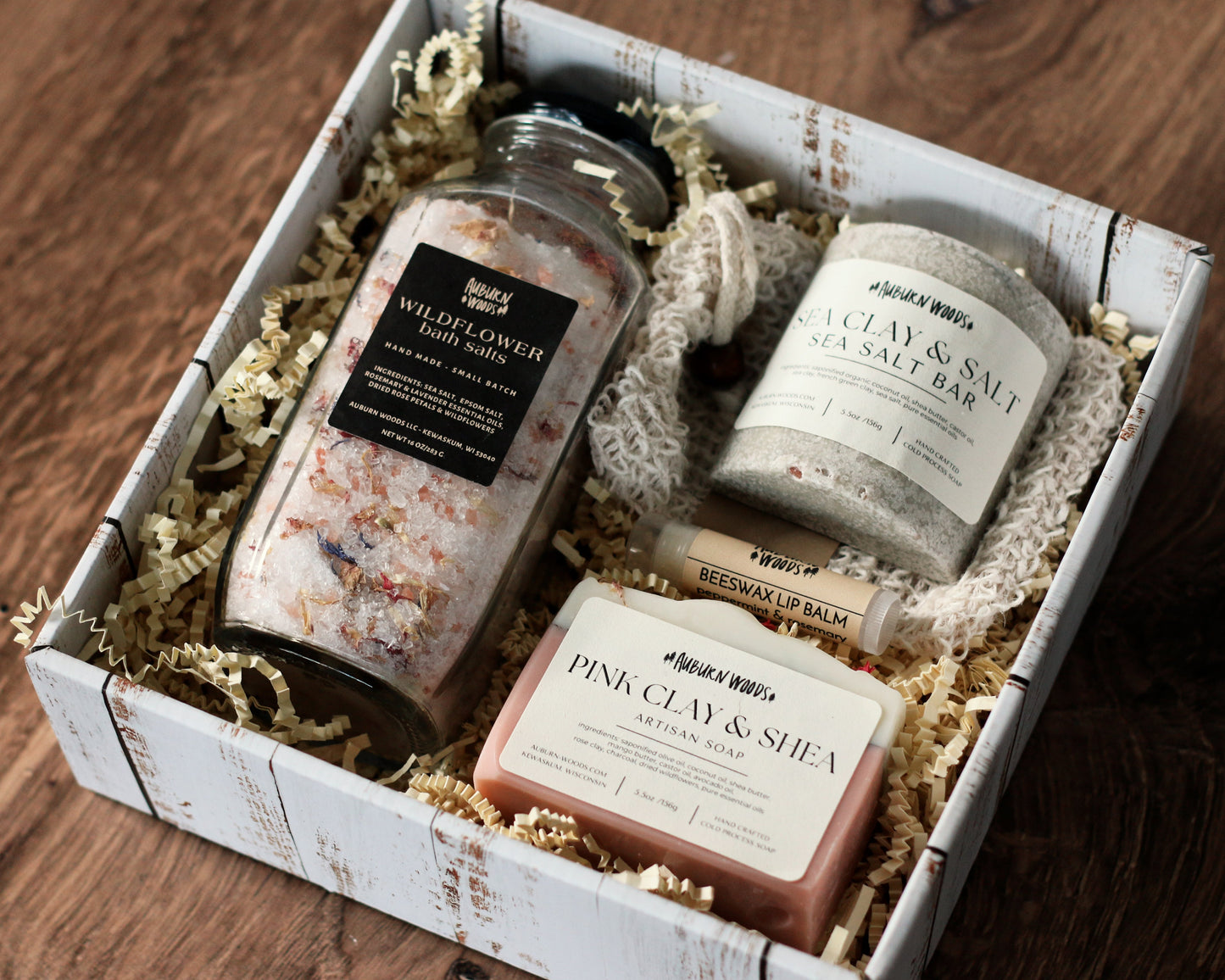 WILDFLOWER BATH SALT GIFT BOX