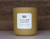 AUTUMN LEAVES (clay/cream/warm gold)