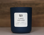 LAKE HOUSE CANDLE (NAVY/CREAM)