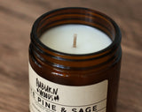 WHITE PINE & SAGE CANDLE