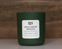 WISCONSIN WOODS     (cream/clay/olive/warm gold)