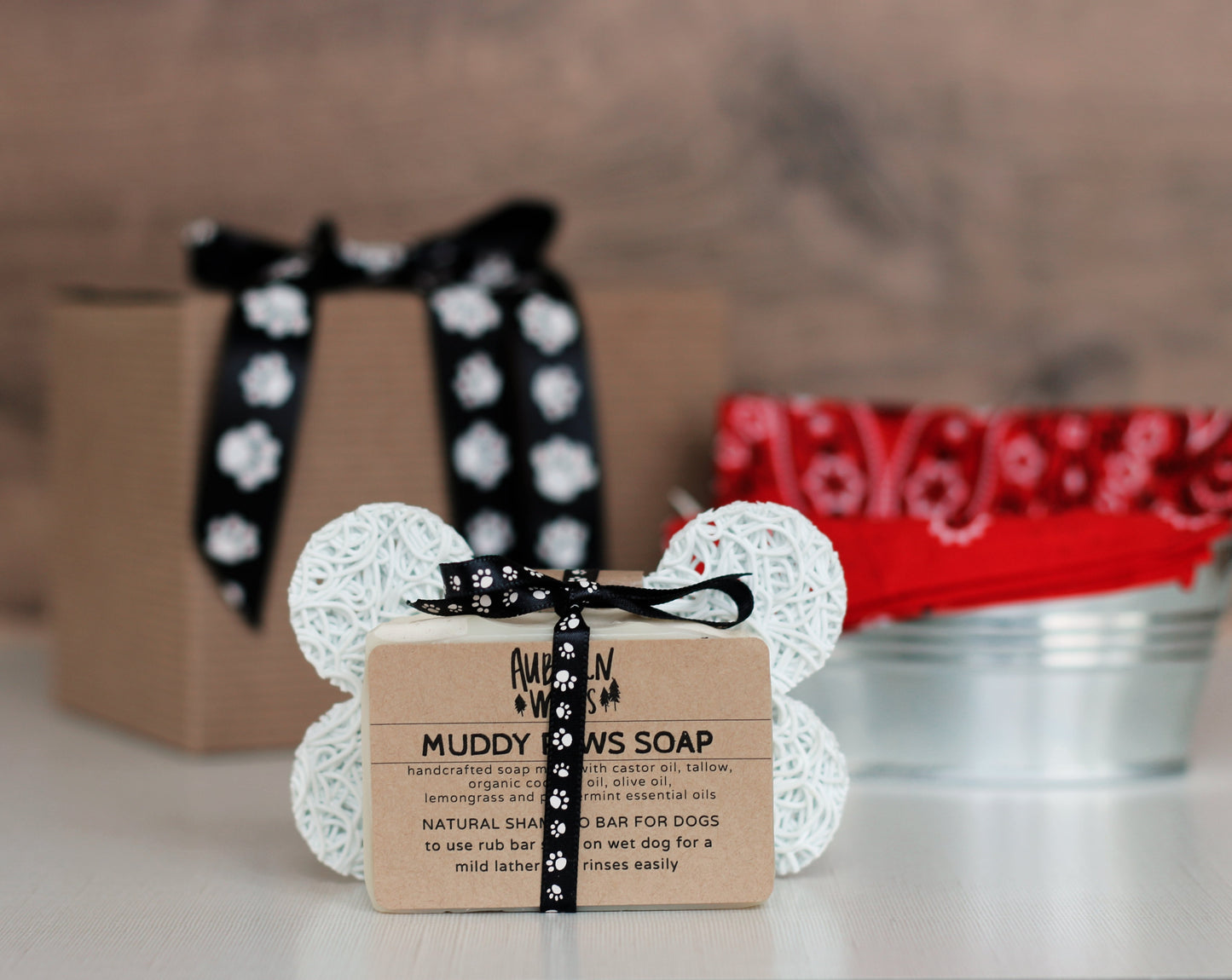 MUDDY PAWS DOG GIFT BUNDLE