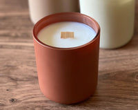 TOASTED PUMPKIN CANDLE  (CLAY-CREAM-KHAKI)
