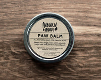 all natural balm for dog paws and nose. keeps dogs paws soft and smooth helps heal and protect cracked pads. 